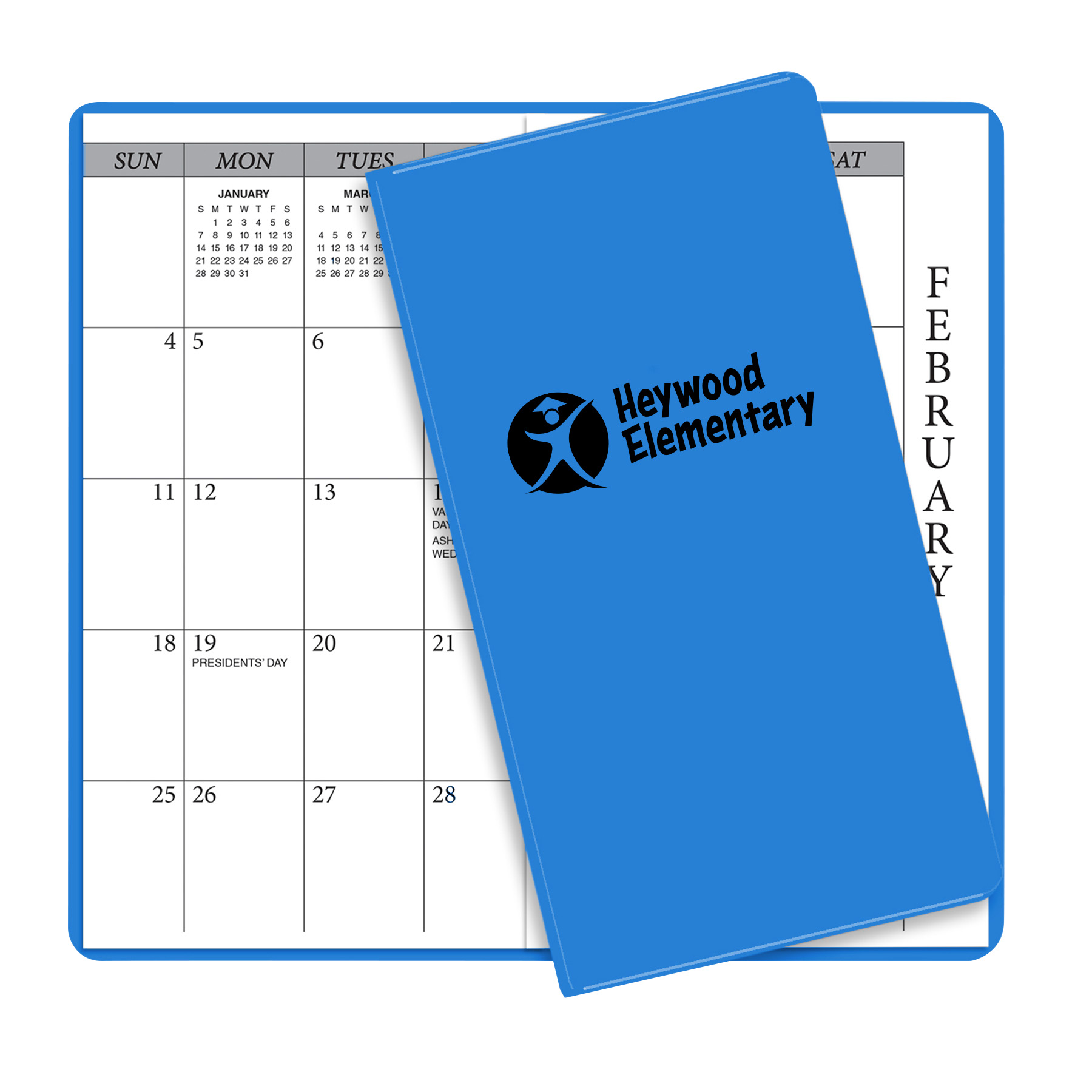 1616            - Academic Monthly Pocket Planners                                      